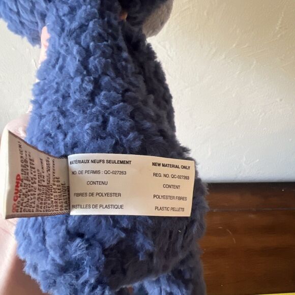 Gund Toothpick Ripple Teddy Bear Blue Soft Stuffed Animal Plush - Picture 6 of 7